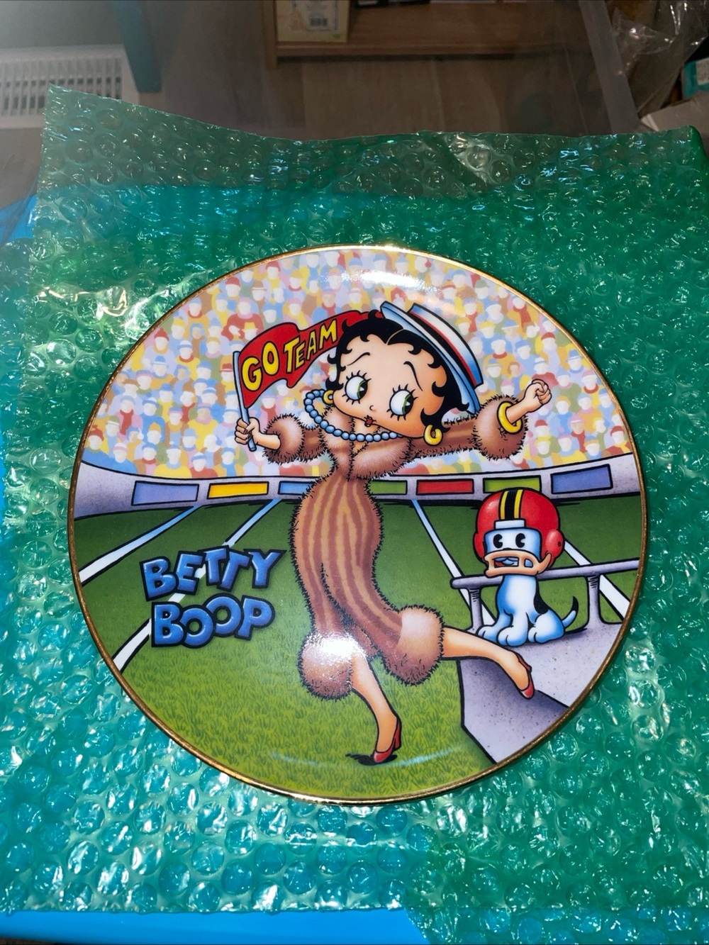 Betty Boop-Collector Plates-Danbury-Numbered- Homecoming Queen